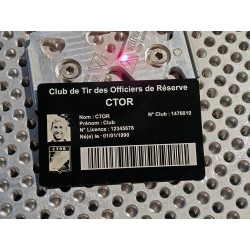 Carte Club Tir CTOR